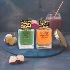 Royal Musk Sweet Powdery & Royal Musk Lychee Rose – EDP Sprays 100ML (3.4 OZ) By