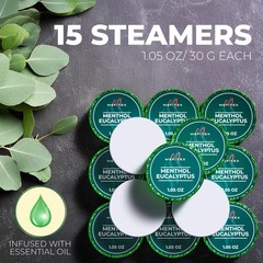 Shower Steamers for Men 15 Pack – Menthol Aromatherapy 15 Count (Pack of 1)