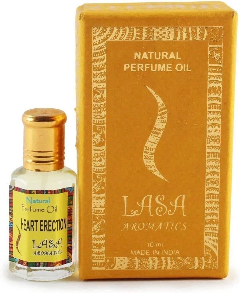 Lasa Aromatics Natural Perfume Heart Erection Scented Perfume Oil – 10 ml