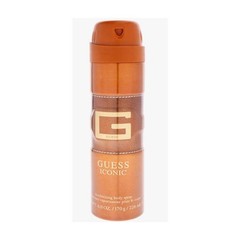 Guess Iconic Body Spray 6 Oz For Men | Aromatic Fougere Fresh Woody Fragrance