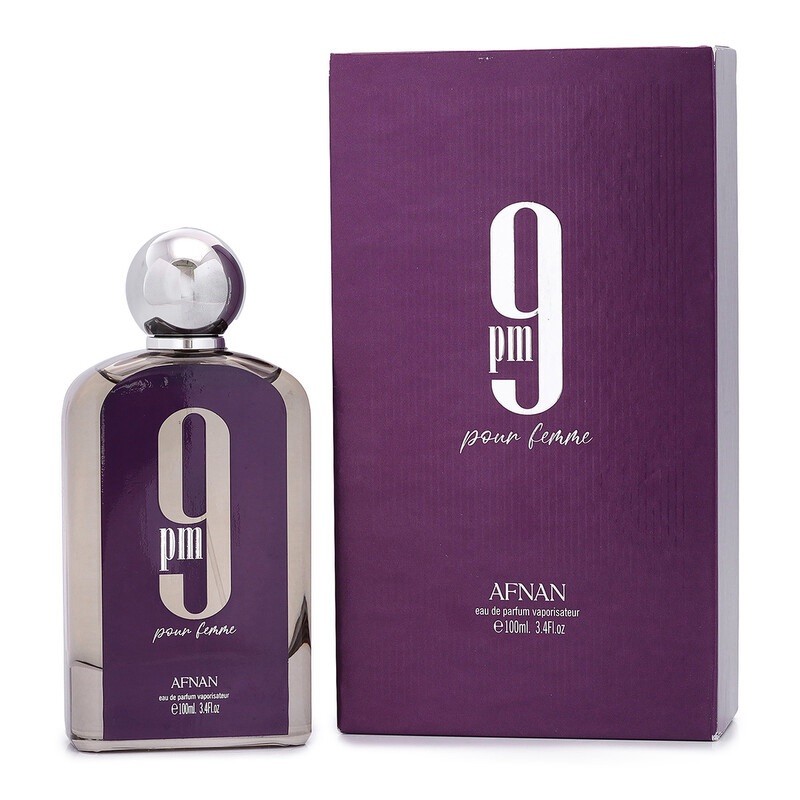 9 PM Pour Femme by Afnan Perfume for Women EDP 3.3 / 3.4 oz New In Box