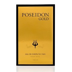 Long-Lasting Poseidon Gold Eau de Toilette for Men – 8 Hours of Sophistication