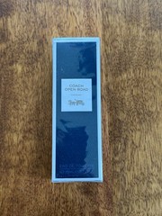 COACH OPEN ROAD MEN’S EAU DE TOILETTE SPRAY (0.5 fl.oz/15 mL): NEW, SEALED BOX