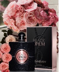 Yves Saint Laurent Black Opium Eau de Parfum Spray, Regular Size 90 ml