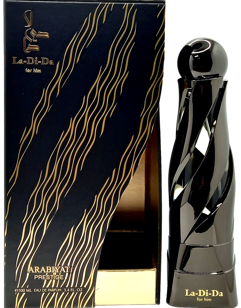 ARABIYAT PRESTIGE La-Di-Da FOR HIM EAU DE PARFUM SPRAY FOR MEN 3.4 Oz / 100 ml