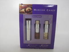 M Mariah Carey & Luscious Pink Eau de Parfum Purse Refillable .28oz x3 Spray Set
