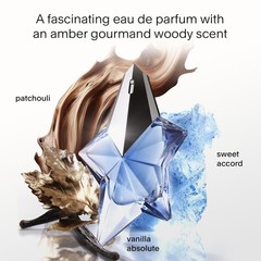 Eau de Parfum Women s Perfume Mugler Angel 0.8 Fl Oz Ambery Woody Womens Praline