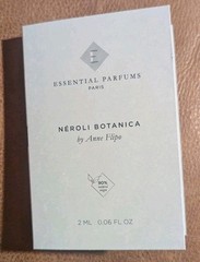NEW Essential Parfums Neroli Botanica Eau de Parfum Spray Sample 2 ml