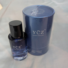 YCZ Charm Unfolds Lucky Sapphire Cologne Perfume for Men 1.7oz 50ml New In Box