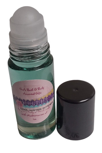 Cool Water Intense Men Fragrance Roll-on Blended Body Oil – 1oz – Our impression