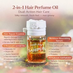Women Hair Perfume Oil Set Multi Scented 40 Portable Bottles Hair Oil Perfume