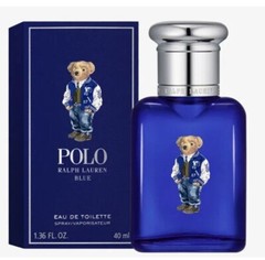 RALPH LAUREN Polo Blue BEAR EDT Spray 1.36oz/40ml SEALED IN BOX Limited Edition