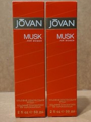 2 x Jovan Musk by Jovan for Women – 2 oz Cologne Spray