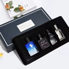 Luxury Men’s Cologne Gift Set 4x30ml Long Lasting Fragrance Perfume for Men