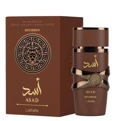 Lattafa Asad Bourbon for Unisex Eau de Parfum Spray, 3.4 oz / 100 ml New in Box