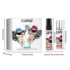 Travel Size Perfume Set 4x10ML Cupid Hypnosis Cologne Long Lasting Portable Frag