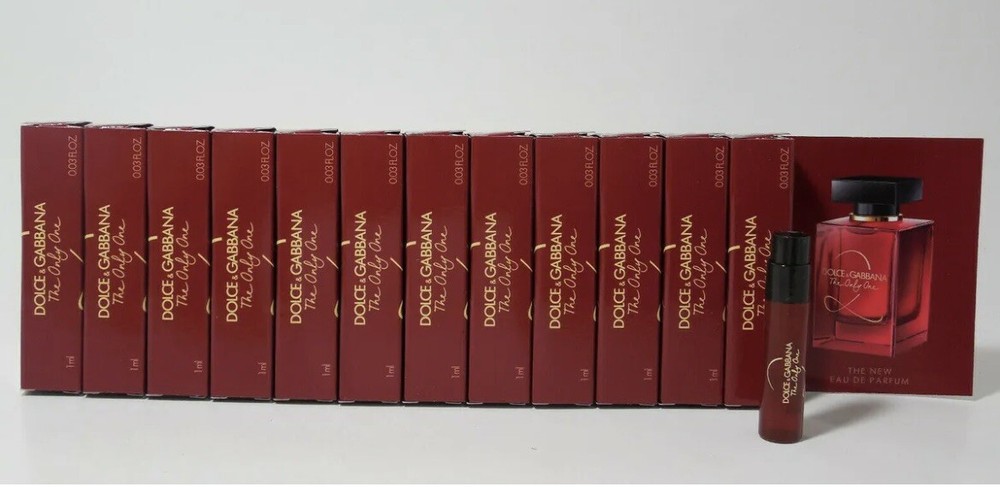 Dolce&Gabanna The only one 2 Eau De Parfum 1ml – 0.03 fl oz lot of 12 vials