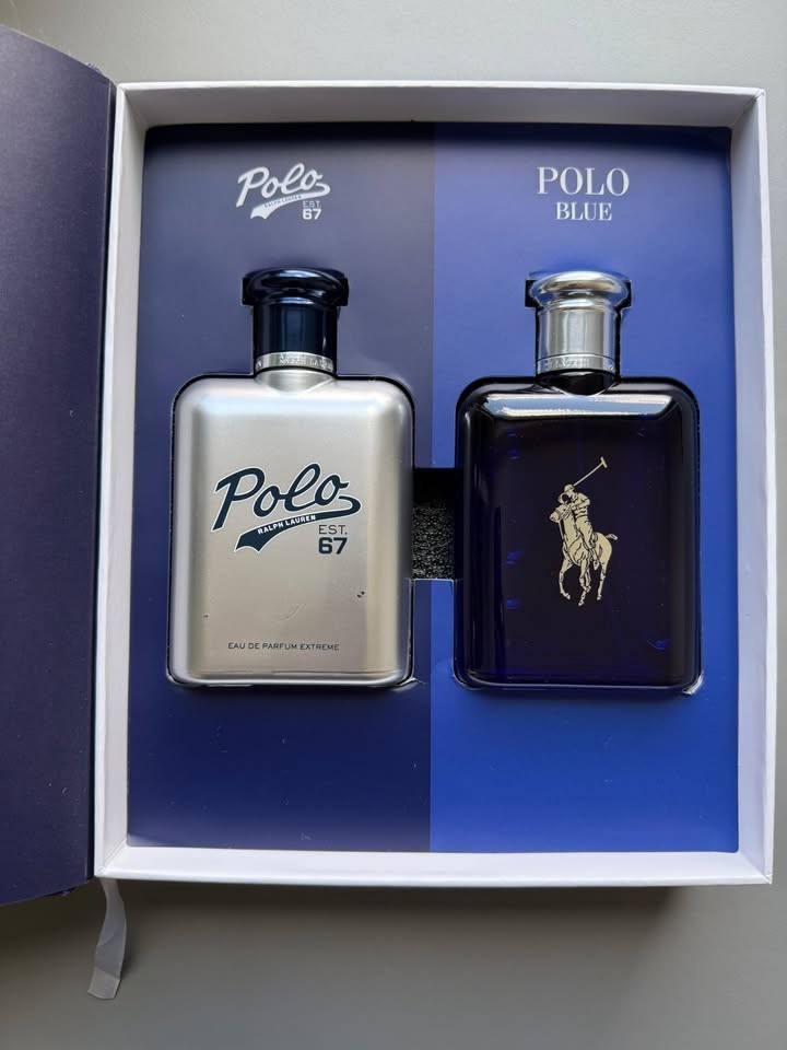 Ralph Lauren Polo Blue and Polo 67 Perfumes 4.2 OZ/124 ML