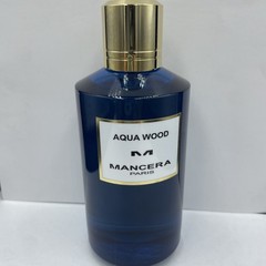 MANCERA AQUA WOOD EDP SPRAY 4 OZ/120 ML NEW AUTHENTIC TESTER