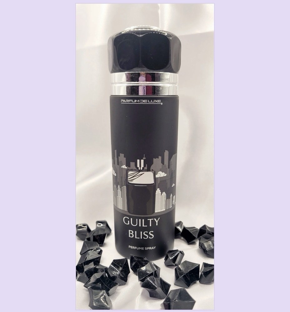 Guilty Bliss Men Parfum Deluxe Spray Made In UAE Sealed New 200 ml