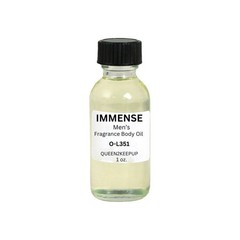 Immense (Men) Body Oil 1 oz Fragrance All Natural Scent