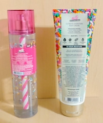 BBW x Milk Bar Birthday Cake Frosting Fine Fragrance Mist/Body Cream Set 8 oz