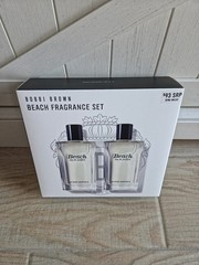 NEW Bobbi Brown BEACH FRAGRANCE SET of TWO 1.7 fl oz Bottles PARFUM EDP 3.4fl oz
