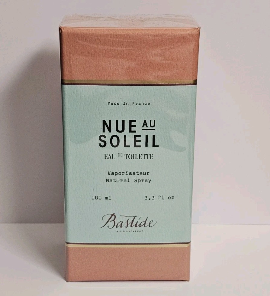 Bastide Nue Au Soleil Eau de Toilette natural spray 3.3 oz new in box…