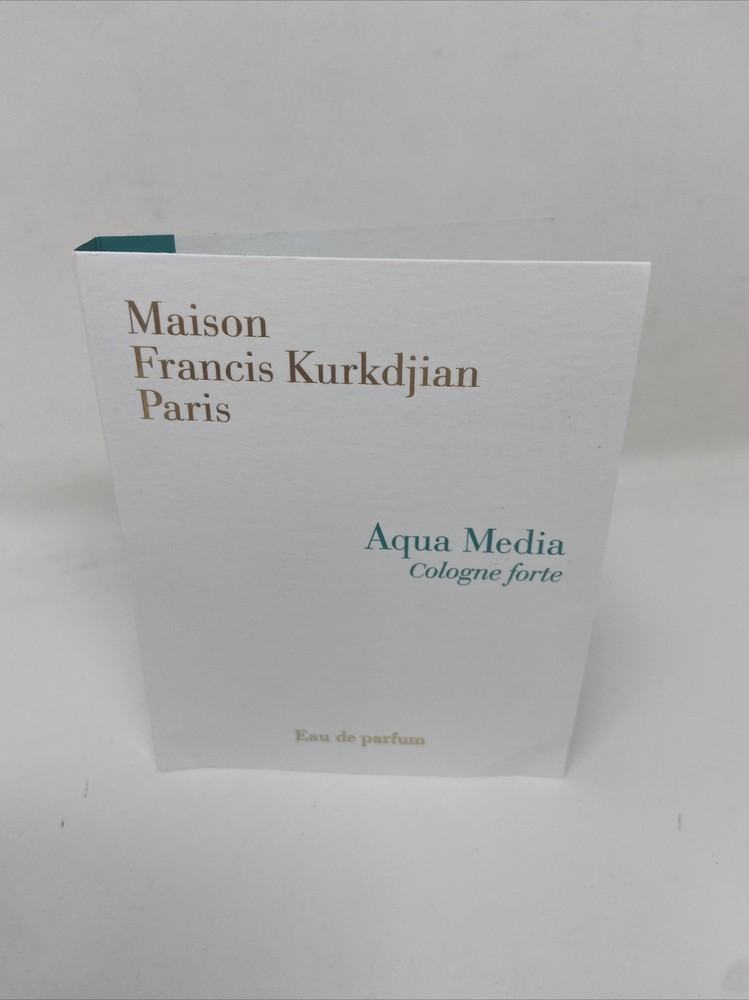 Aqua Media Cologne Forte Maison Francis Kurkdjian New Release sample spray vial