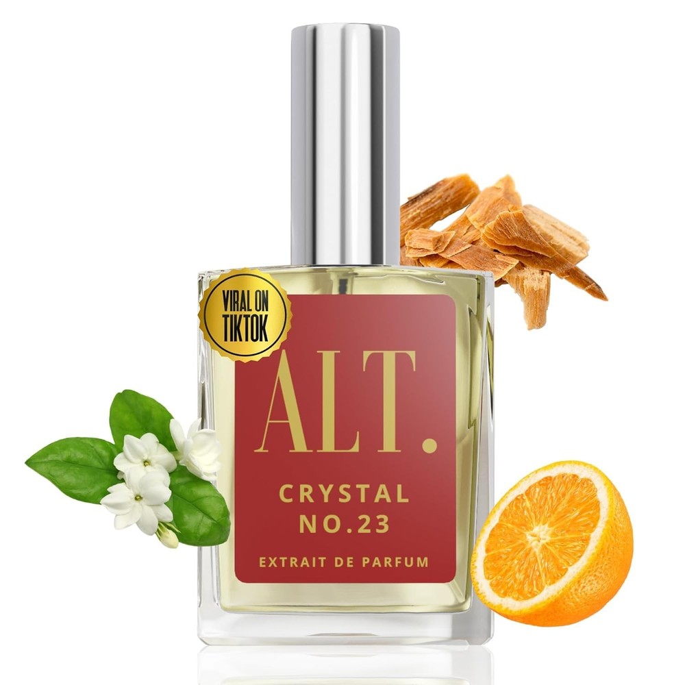ALT. FRAGRANCES Crystal No. 23 – 2 Fl Oz (Pack of 1), Clear/Colorless