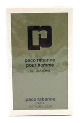 Paco Rabanne Pour Homme EDT 120ml / 4 oz Vintage Sealed Authentic by Finescents