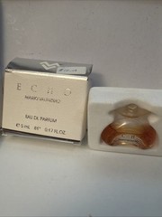 ECHO By Mario Valentino Perfume 0.17 oz / 5 ml Eau De Parfum Splash Mini Boxed