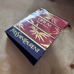 Yves Saint Laurent Opium Eau de Toilette Carded Perfume Sample Vial 0.05 fl oz