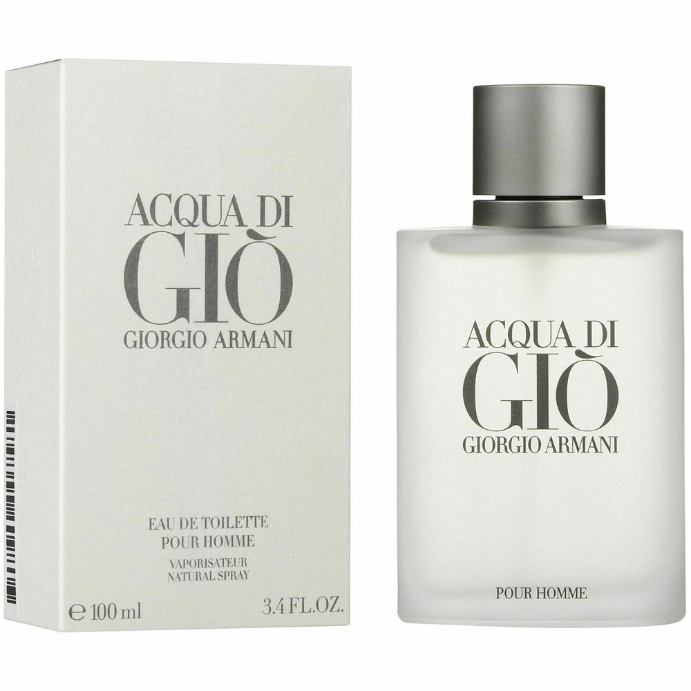 Acqua Di Gio by Giorgio Armani For Men 3.4 oz Eau de Toilette Spray SEALED