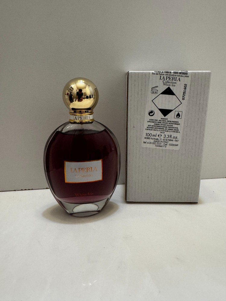 La Perla Collection White Iris 3.3 oz / 100 ml Eau de Parfum Tester in Box New