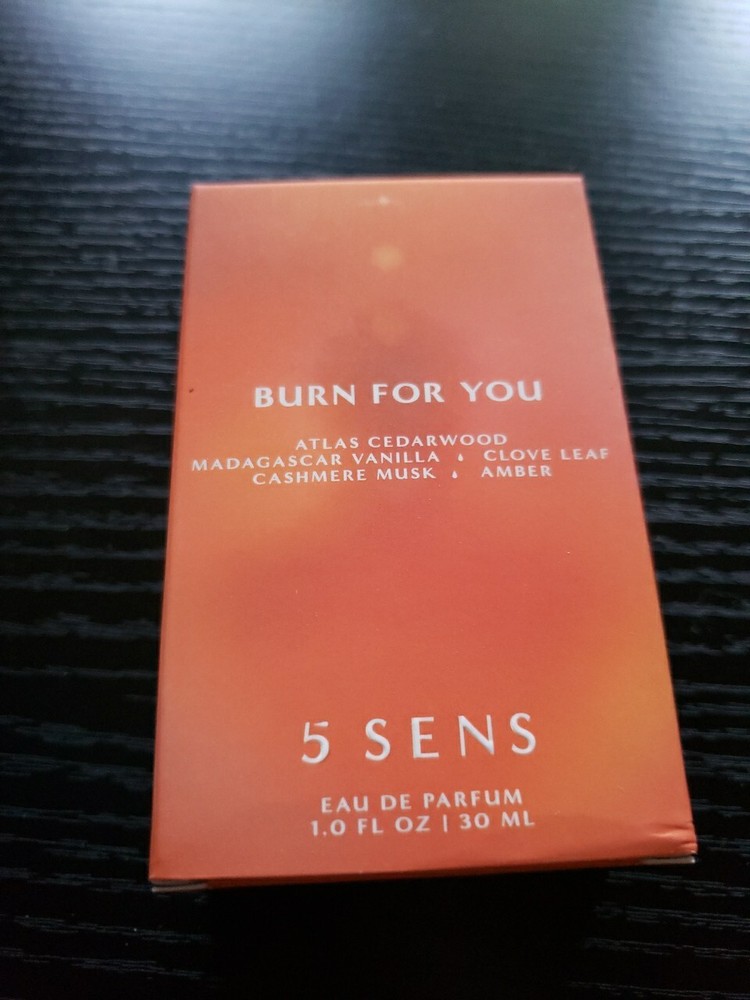 5 SENS Burn For You – Eau de Parfum Spray – Full Size 1oz/30ml