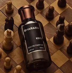 Bharara King Men’s Eau de Parfum 3.4oz (100ml) – Refreshing Citrus & Musk Scent