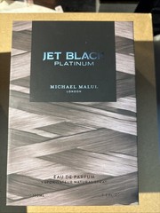 Jet Black PLATINUM Michael Malul Men Eau de Parfum Spray 3.4oz 100ml NIB