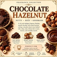 Chocolate Hazelnut Roll On Fragrance Oil Alcohol-Free Vegan