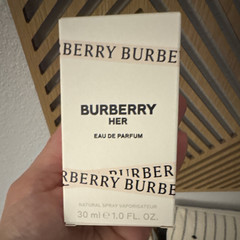 Burberry Her Eau de Parfum Natural Spray Vaporisateur, Regular Size 1.0 fl oz