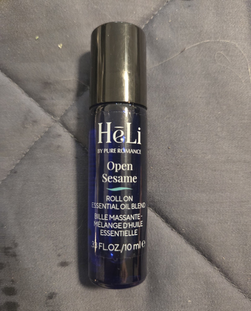 HēLi Open Sesame Roll-On Essential Oil Blend, 0.33 fl oz / 10 ml