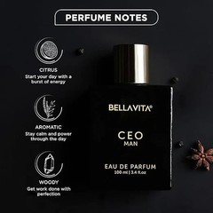 Bella Vita CEO Man & GOAT Man Combo Eau De Perfume Long Lasting Fragrance 200ML.