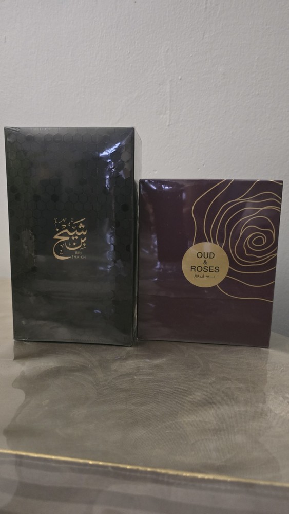 Oud & Roses and Bin Shaikh by Ahmed Al Maghribi EDP Combo Pack 2.0 oz & 3.0 oz
