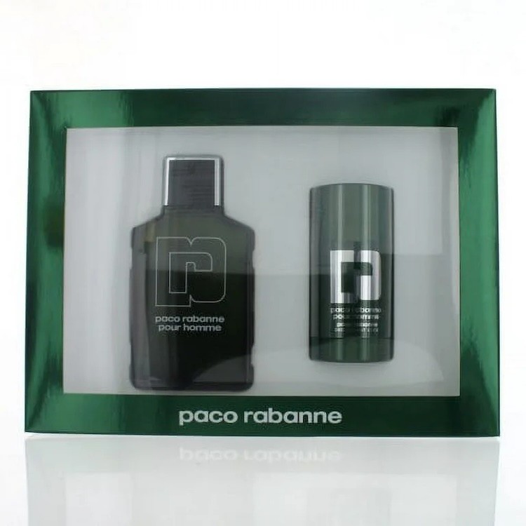 Paco Rabanne 2pc Set 3.4 oz 100 ml EDT Spray & 2.2 oz 75 ml Deodorant