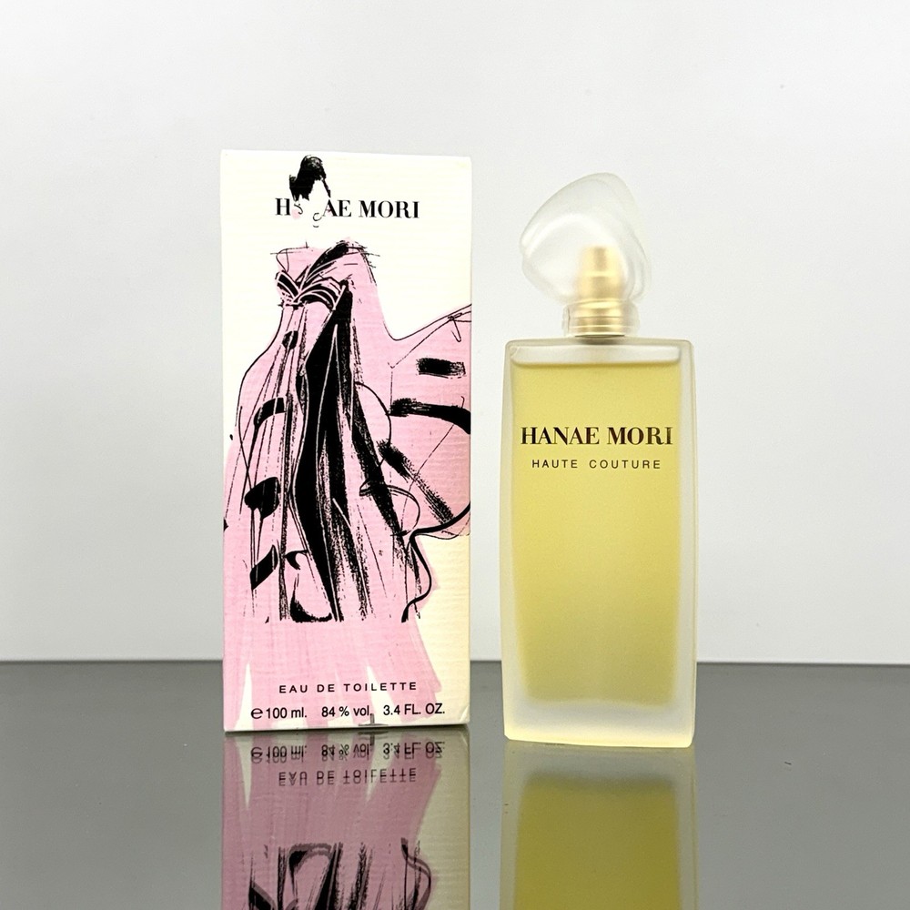 Hanae Mori HAUTE COUTURE Women Perfume 3.4oz-100ml EDT Spray NEW-SEALED (BU49