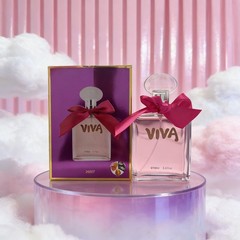 A Set of 2 Women’s Perfumes Featuring Elegant Bottles and Long-lasting Scents
