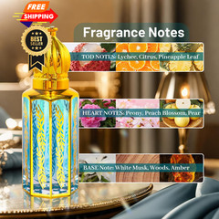 EKIVAO Arabian Perfume for Women, 3Pack Arabic Long 0.4 Fl Oz (Pack of 3)
