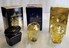Versace Mini Spray Set 3x 0.17 fl oz: Crystal Noir, Yellow Diamond, Intense