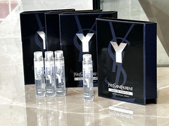 YSL Yves Saint Laurent Y Eau de Parfum Men’s Spray X 4Samples 0.04 fl oz / 1.2ml