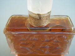 Vtg Molinard de Molinard 2oz Perfume Creation Lalique Bottle ~No Box ~Near Mint